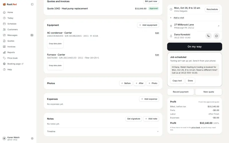Scheduled